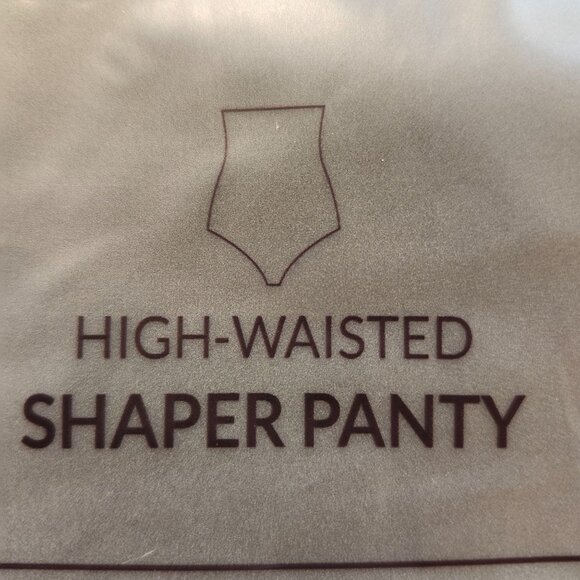Shapermint Empetua Women's Size M/L High-Waisted Shaper Panty Black Seamless New - Picture 7 of 8